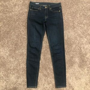 MUJI Denim Blue Skinny Jeans